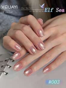 XEIJAYI 12 Colori Smalto Gel - Smalto Gel Semi-Solido Adatto Per Manicure FAI DA TE, Manicure Coreana, Smalto Gel Altamente Saturo E Brillante Per Saloni Di Bellezza - Multicolore - Visualizzare 9