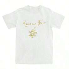 COOL SUMMER Think Like A Proton Positive Science Cotton T-Shirt, T-Shirt Design, High Quality Printed T-Shirts, Oversized T-Shirts, Vintage Urban Style, Unisex, Loose Fit Short Sleeve Cotton T-Shirt With Round Neck, Women's Blouses, Women's T-Shirts, Casual Blouses For Ladies. - 白色 19 - 查看 9