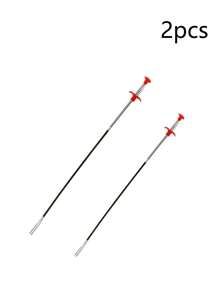 1/2pcs Drain Plunger, Designed For Toilet Clogging Removal, Includes 4-Claw Drain Cleaner, Flexible Hand Grip For Retrieving Objects From Drains, Trash Grabber For Picking Up Debris, Suitable For Cleaning Water Pipes, Toilets, Sinks, Restaurants And Hotels, Can Be Used 365 Days A Year - A - View 14