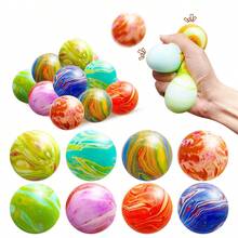 1/2pcs Large 6cm/2.36in Or Small 4cm/1.57in Aurora Glass Putty! Flour Filled Squeeze Toy, Slow Rebound Stress Relief Ball, Deep Pressure Relief Toy, Thick Skin Non-Greasy, Immersive Kneading Texture, 2026 Squeeze Toy, High-Aesthetic Desktop Decor, Relieve Anxiety (Please Note Size When Ordering) - Multicolor - View 8