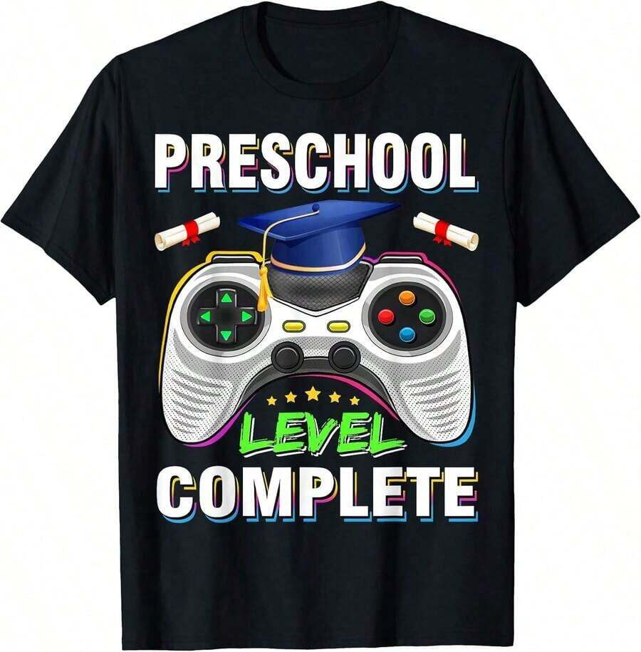Camiseta unisex de manga corta, PreescolarNivelCompletoJugadorClasede2024PreescolarGraduaciónCamisetasdemujer, MichaelJacksonGráficoCamisetaDulceDiseño,VeranoInformalDesgaste, CalienteClimaWear,camisetasparamujer,camisetasparahombre,playerasdehombre,,y2k,spiderman,regalosparaEsonovio,RetroVintage,playerasdehombregimnasio, spiderman, FIFACampeonato Mundial2026Camiseta,,regalosparaEsonovio, - Negro - Ver 1