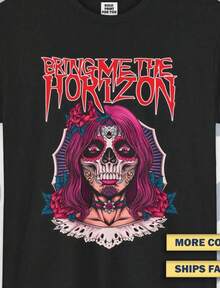 Camiseta unisex hecha de puro algodón. Camiseta casual negra de manga corta y cuello redondo para mujer, de corte regular, en tejido de punto con es - Negro - Ver 1