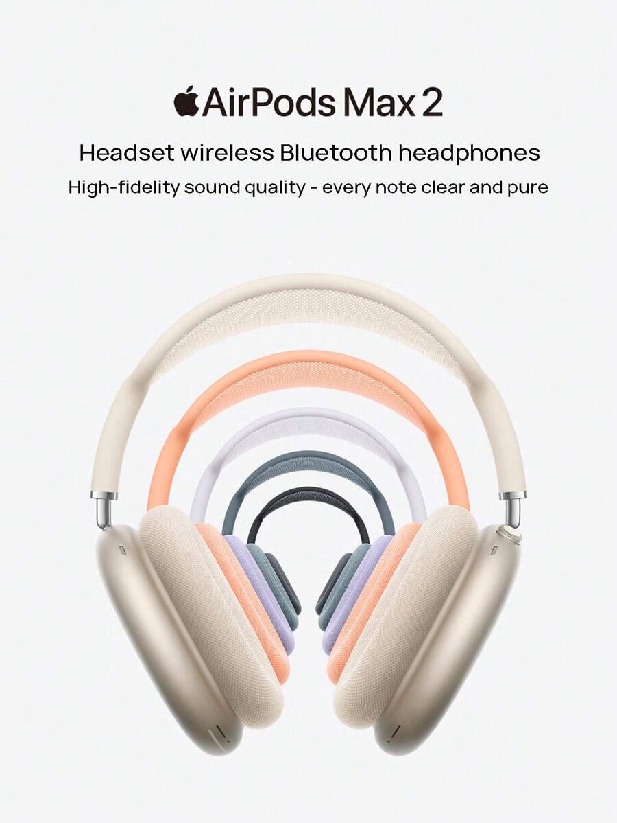 Apple AirPods Max 2(2026款),搭載H2晶片,頭戴式無線藍牙耳機,支援主動降噪,高傳真音質,持久續航 - 查看 1