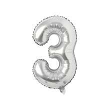 1pc 32 Inch Large Silver Number Foil Balloon, Suitable For Birthday Party Decoration, First Birthday Scene Arrangement, Atmosphere Background Decoration, Anniversary Decoration, Wedding Decoration, Valentine's Day, Mother's Day, Christmas Decoration, Indoor And Outdoor Decoration, Home Decoration, Room Decoration, Graduation Ceremony Decoration - Silver - View 7