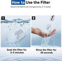 24 Packs For Petlibro Cat Water Fountain Filters Replacement, Compatible With PETLIBRO?Dockstream Cat Water Fountain PLWF005 PLWF115 PLWF105 (12 Replacement Water Filters + 12Pre-Filter Sponges) - ColorA - View 5