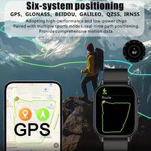 男士 2026 智慧手錶，搭載 GPS、健身追蹤、心率與血氧監測，2.01 吋 HD 螢幕，IP68 防水運動手錶，適用 iOS 與 Android - 查看 3