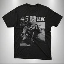 45 Rave T-Shirt Post Punk Goth Teletech   Take That T Shirt   Poster - Black - View 1