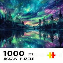 1000 Piece Puzzle, Size 50*70 Cm/19.7*27.6 Inches - Mosaic Art Craft Wall Decor, DIY Painting For Art Lovers, Frameless Paper Material, Ideal For Home Living Room Office Decoration, Great Gift For Halloween, Christmas, New Year, Easter - Multicolor - View 2