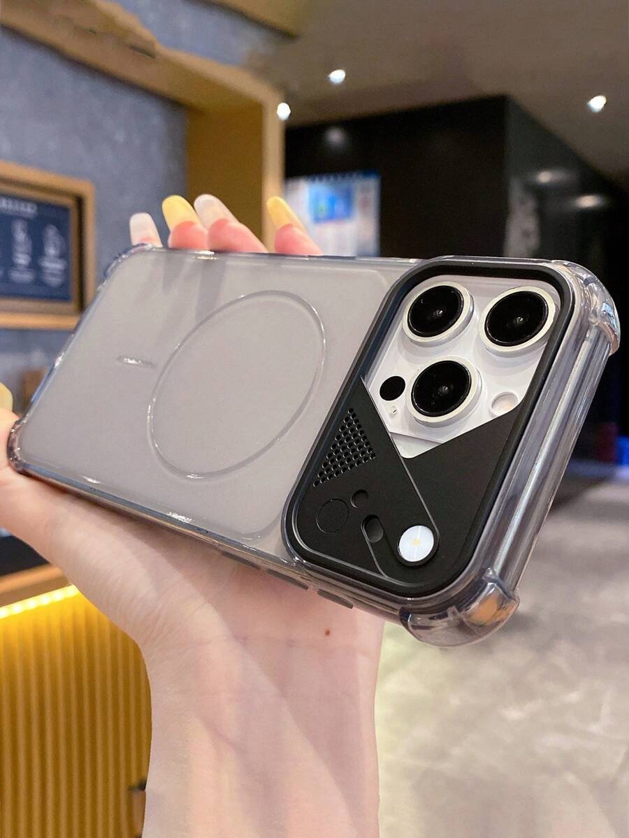 奢華霧面透明四角防摔手機殼，極簡鏡頭保護防摔背蓋，適用於 iPhone 17 Pro Max, 17 Pro, 17, 16 Pro Max, 16 Pro, 16 Plus, 15 Pro Max, 15 Pro, 14 Pro Max, 14 Pro, 14, 13, 12, 11