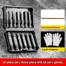 Bộ 14 dụng cụ tháo vít bị hỏng độ cứng cao, dụng cụ tháo bu lông bị hư hai đầu. - Dụng cụ tháo ốc vít bị gãy - Xem 12