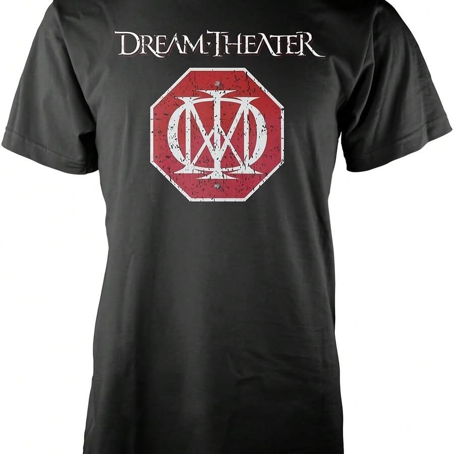 Dream Theater Logo Official Mens T Shirt - Black - View 1
