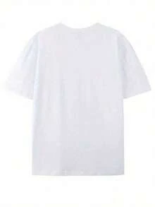 Women's Casual Short Sleeve Crew Neck T-Shirt, 2026 Fashion, 100% Cotton - Casual Design With Scottish Flag And Saltire Emblem, Crew Neck, Comfortable For Year-Round Wear At Scottish Heritage Events And Everyday Outfits. Soft And Comfortable Short-Sleeved Top For Daily Use. - 白色 - 查看 3