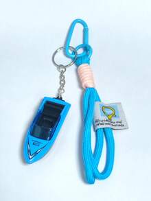 1个酷炫创意游艇钥匙扣吊坠，卡通情侣钥匙圈，汽车钥匙链，背包装饰，男女通用手机挂绳，生日/婚礼/节日/派对礼物 - 彩色 - 查看 13
