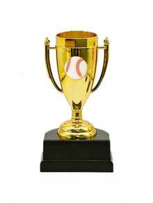 Piala Mini Plastik, Cocok Sebagai Hadiah Pesta, Properti, Hadiah, Penghargaan, Berlaku Untuk Remaja dan Dewasa dalam Permainan Bola Basket/Sepak Bola/Bola Voli/Bisbol/Softball - Emas - View 12