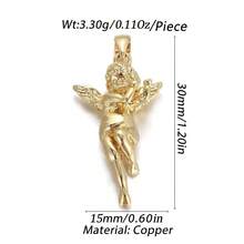1pc Copper Fashion Angelic Sun Pendant, Unique Hip-Hop Style DIY Bracelet, Necklace, Earrings, Bag Decoration, High-End Handmade Accessory - Multicolor - View 15