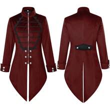 Cosplay Clothing - 251118 Dark Swallowtail Trench Coat (Red) - View 1