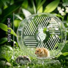 1pc Large Size Super Quiet Hamster Exercise Wheel, Self-Entertainment Toy, Gerbil Running Wheel - View 7