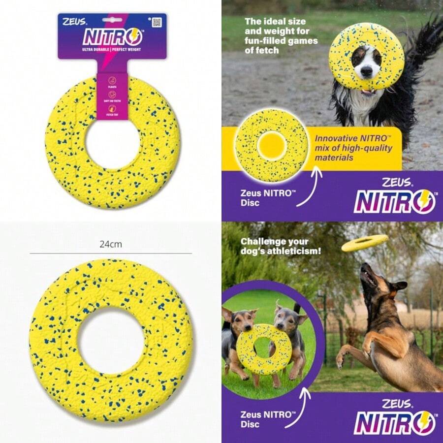 ZS Nitro Flying Disc, Ø24 cm - como en la imagen - Ver 1