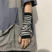 哥特式Y2K风格露指手套和臂套 - 臂套 - 查看 13