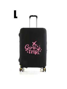 1件装行李保护套，印有“Girls Trip”（女孩之旅）字样和飞机等旅行主题图案，耐用通用，适用于18-32英寸行李箱，防尘防刮，带弹性包边，适用于飞行、度假、蜜月、机场、邮轮、商务旅行、旅游、假日等场合，是返校季必备旅行配件，适合大多数拉杆箱、手提箱、旅行包。 - 彩色 - 查看 12