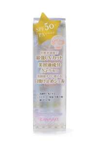 Canmake Mermaid Skin Gel 防曬凝膠 #01 透明 40g/1.4 Oz | 含高品質保濕成分 | SPF 50+ / PA++++ 有助於保護肌膚免受強烈陽光傷害 | 這款兼具防曬功能的保濕妝前乳也可單獨作為防曬霜使用 - 01 Clear - 40g - 查看 4