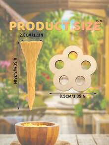 1個蜜蜂與蜂鳥餵食器，手工昆蟲餵食器，適用於戶外花園、戶外花園佈局、陽台庭院景觀、草地小徑花盆、花床、戶外、辦公桌裝飾、生日婚禮禮物、節日室內裝飾 - 多色 - 查看 10