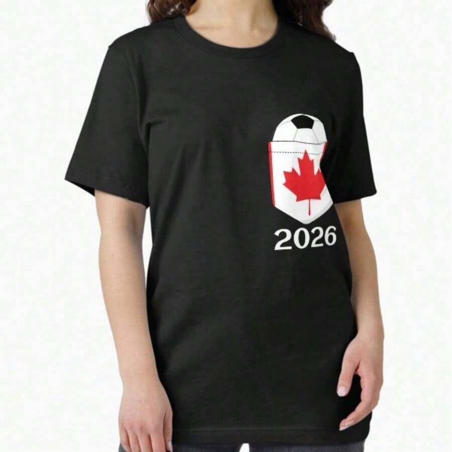 Mundial 2026 - Diseño Original de Rubén Santiago - Camiseta Deportiva - Negro 13 - Ver 1