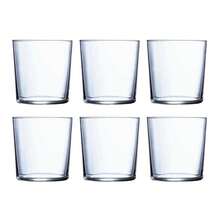 Luminarc Set 6 Vaso Alto Vidrio Eco 36cl Pinta Transparente Brillo   Fabricado en Francia Fácil de limpiar Apto lavavajillas Entrega 48/72h - transparente - Ver 1