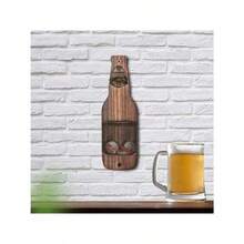 (Free Shipping)1 Pieza Abridor De Botellas De Cerveza, Para Uso En Fiestas, Removedor Manual De Tapas De Botellas, Herramienta Para Abrir Botellas De Cerveza, Abrebotellas De Vino Pequeño, Apto Para Exteriores, Jardines, Bares Y Hogar - Bronze - View 2