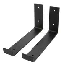 2/4x Shelf Brackets Rustic Heavy Duty Industrial Scaffold Board Shelf Bracket - 20 Centimeters - View 1