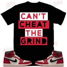 Can't Cheat T-Shirt To Match Retro 1 Lost And Found, Retro 1 Lost And Found T-Shirt, Lost And Found Sneaker T-Shirt - membentuk - View 1