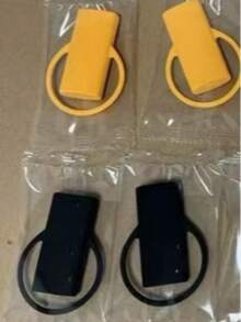 1 pieza/2 piezas/4 piezas Funda protectora de silicona colorida para encendedor, accesorio de encendedor con envoltura de almacenamiento - multicolor - Ver 7
