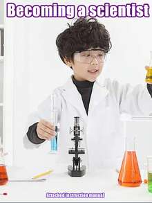 Children's Science Experiment Set, Fun Volcano Explosion Education Toy, Classic STEM Puzzle Set.  Material Operation Is Simple, Intuitively Unlocks Scientific Principles, Stimulates Exploration Interest, Enhances Hands-On Thinking, And Opens Up Fun Science Popularization Enlightenment. - Multicolor - View 4