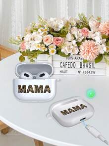 Họa tiết da báo "MAMA" trong suốt, dùng cho ốp , tương thích với thế hệ thứ 4/3/2/1. - Trong sáng - Xem 5