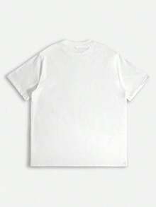 Diseñada para mujeres modernas, elegantes y cómodas. Camiseta blanca de manga corta con cuello redondo y estampado de café y libros - Linda camiseta para amantes de los libros con diseño de gafas y taza. Confeccionada con tela suave y transpirable de primera calidad, diseñada para ofrecer comodidad durante todo el día y uso diario versátil, perfecta para salidas informales. - Blanco - Ver 4