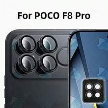 鹰眼镜头贴膜，适用于小米 Poco X8 Pro/X8 Promax/F8 Ultra/F8 Pro/14T/14T Pro，金属环防刮防摔镜头保护膜，9H 硬度，镜头保护垫，镜头保护膜，防刮防摔，自动校准定位，表面光滑，高清镜头保护膜，适用于智能手机用户，可搭配手机壳使用，保护您的手机镜头，提供彩色、银色、黑色三种颜色可选。 - 彩色 - 查看 21