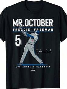New Men's Casual Sports T-Shirt, Seattle Mariners Baseball Team Logo T-Shirt, Unisex For Men And Women, Casual Short Sleeve. - 黑色 4 - 查看 7