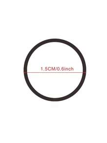 100 chiếc vòng cao su đen, dây thun co giãn, đồ dùng văn phòng và gia đình. - Nhiều màu - Xem 3