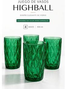 Drinkware Set - Green - View 2