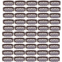50 chiếc kẹp tóc hình chữ U 32mm có đế silicon, dụng cụ phụ kiện tóc - Xem 8