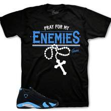 Camisetas a juego con las zapatillas Retro 14 University Blue AJ14 - Enemies - forma - Ver 1
