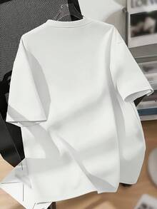 Camiseta para padrastro - Camiseta con el eslogan "El mejor padre adoptivo de todos" en blanco con letras, regalo casual de manga corta para padrastro, lavable a mano, regalo para el Día del Padre, ropa para padrastros, camiseta Y2k. - Blanco - Ver 2