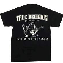 Camiseta Playera True Religion - Negro - Ver 2