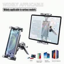 Adjustable Premium Quality Shockproof 360° Adjustable Universal Car Phone/Tablet Holder Mount Fits 4.7-13 Inch Devices Heavy Duty Non-Slip Stable Bracket Suitable For Navigation And Long Trips Shock-Proof Car Accessory Fits All Vehicles Mother's Day Gift - Black - View 2