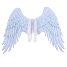 1PC New Top Realistic Costume Wings, Faux Feather Non-Woven Fabric Wings, Stage Performance Costume Prop, Holiday Event Wearable Transformation Prop,Halloween - Multicolor - View 11