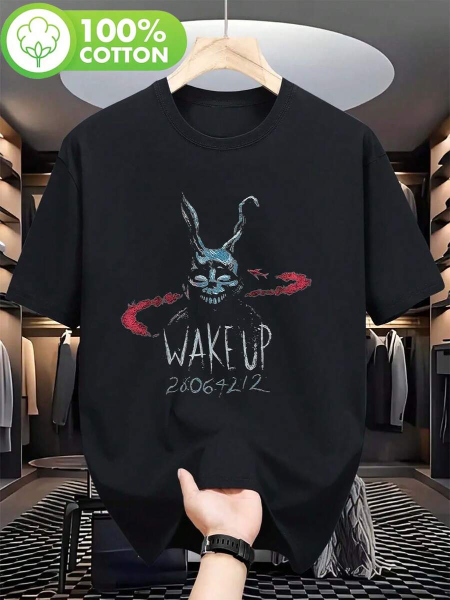 Men T-Shirts - Black - View 1