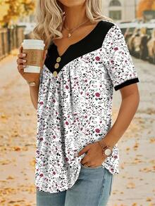 Women T-Shirts - Sky Blue - View 3