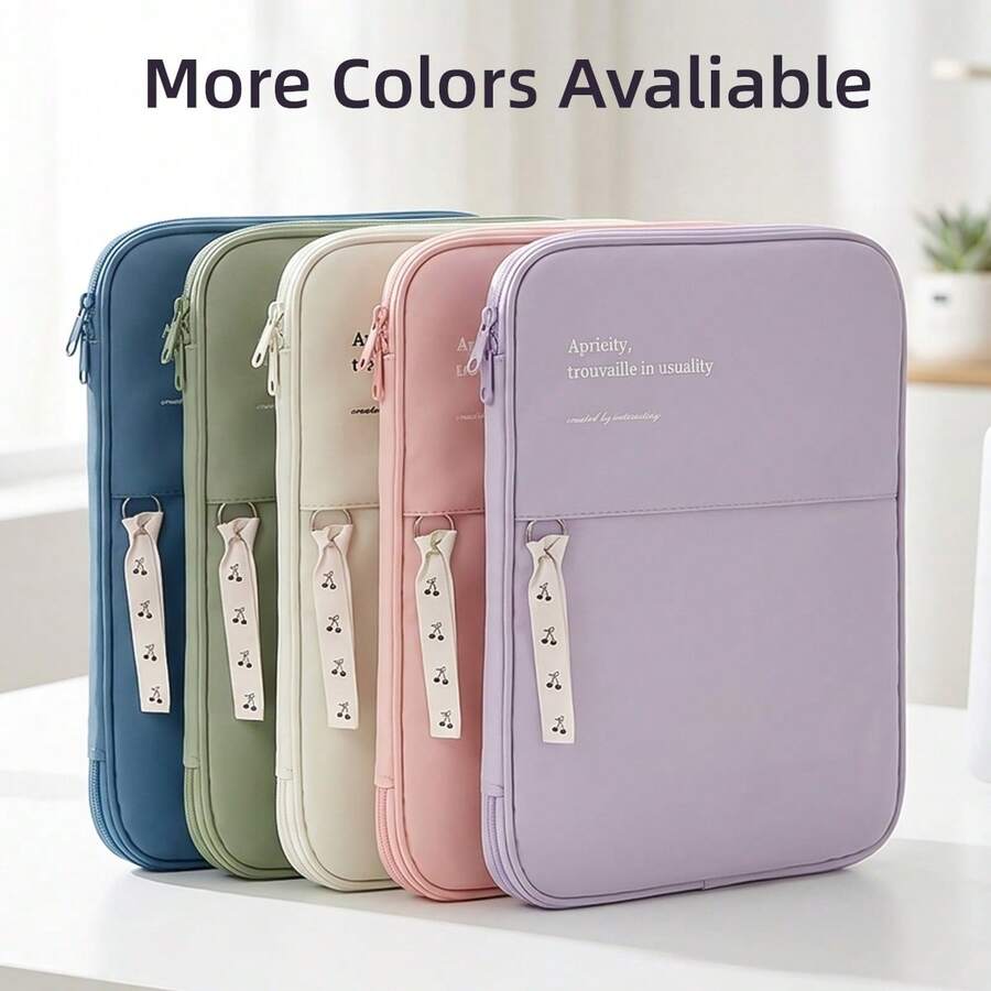 11-13 Inch Tablet Protective Sleeve, Suitable For IPad 11th, 10th, 9th, 8th, 7th, Air, Pro, Lightweight Durable Zipper Smooth Sliding, Unisex Tablet Laptop Book Cover - View 1