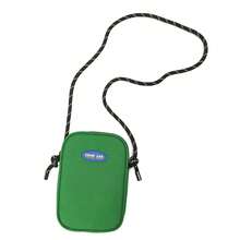 Tas Ponsel Mini Selempang Pria Bahan Oxford, Tas Bahu Kasual Tahan Air dengan Tali Kepang untuk Penggunaan Sehari-hari, Tas Kota - MultiWarna - View 18