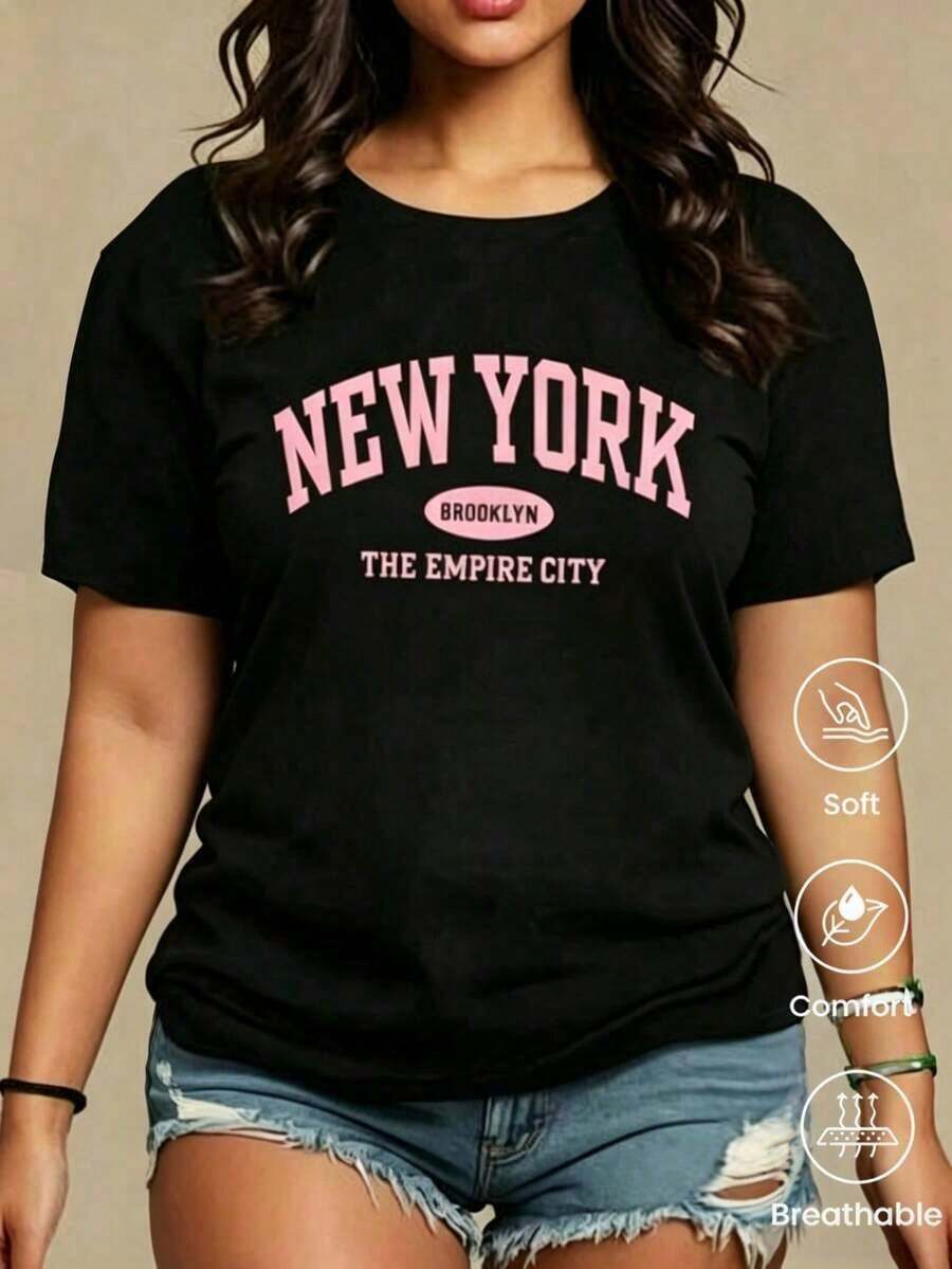 Camia de manga corta de moda para primavera y verano de 2026, hecha en México, 180 gramos. Estampado de dibujos animados, modelo de pareja, apta para uso interior o exterior. Cuello redondo, unisex, ideal para oficina y ocio. Paquete de una pieza. Adecuado como regalo.playera de mujer.blusas>elegante.boho chic,Camiseta para mujer, suave y transpirable: perfecta para vacaciones, viajes y ocasiones festivas, y adecuada para usar en múltiples estaciones. - Negro - Ver 1